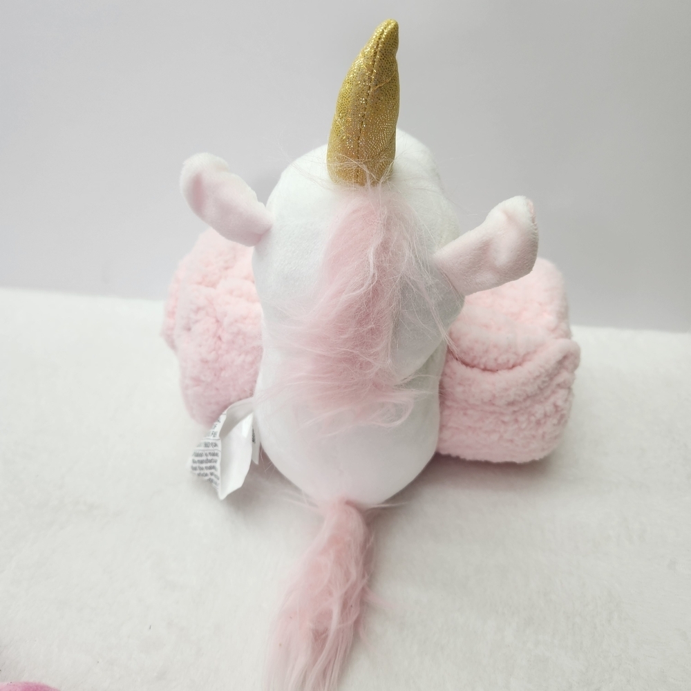 Disney Pink Princess Robe with Unicorn Blanket Set - Picture 8 of 9